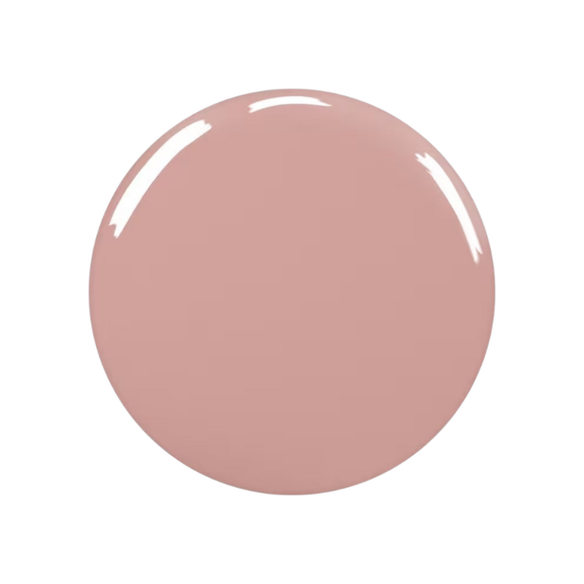 Shop Rescue Spa natural nail polish in a soft dusty rose shade with a smooth, high-shine glossy finish.