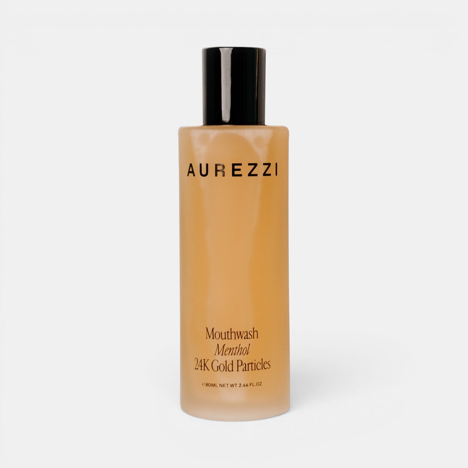 24K Gold Particles Menthol Mouthwash