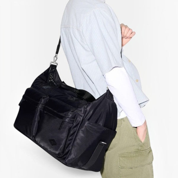 Large Bleecker Travel Duffle - Black