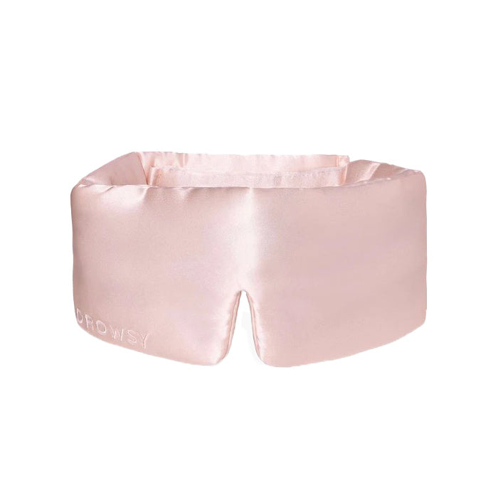 Silk Sleep Eye Mask Sunset Pink