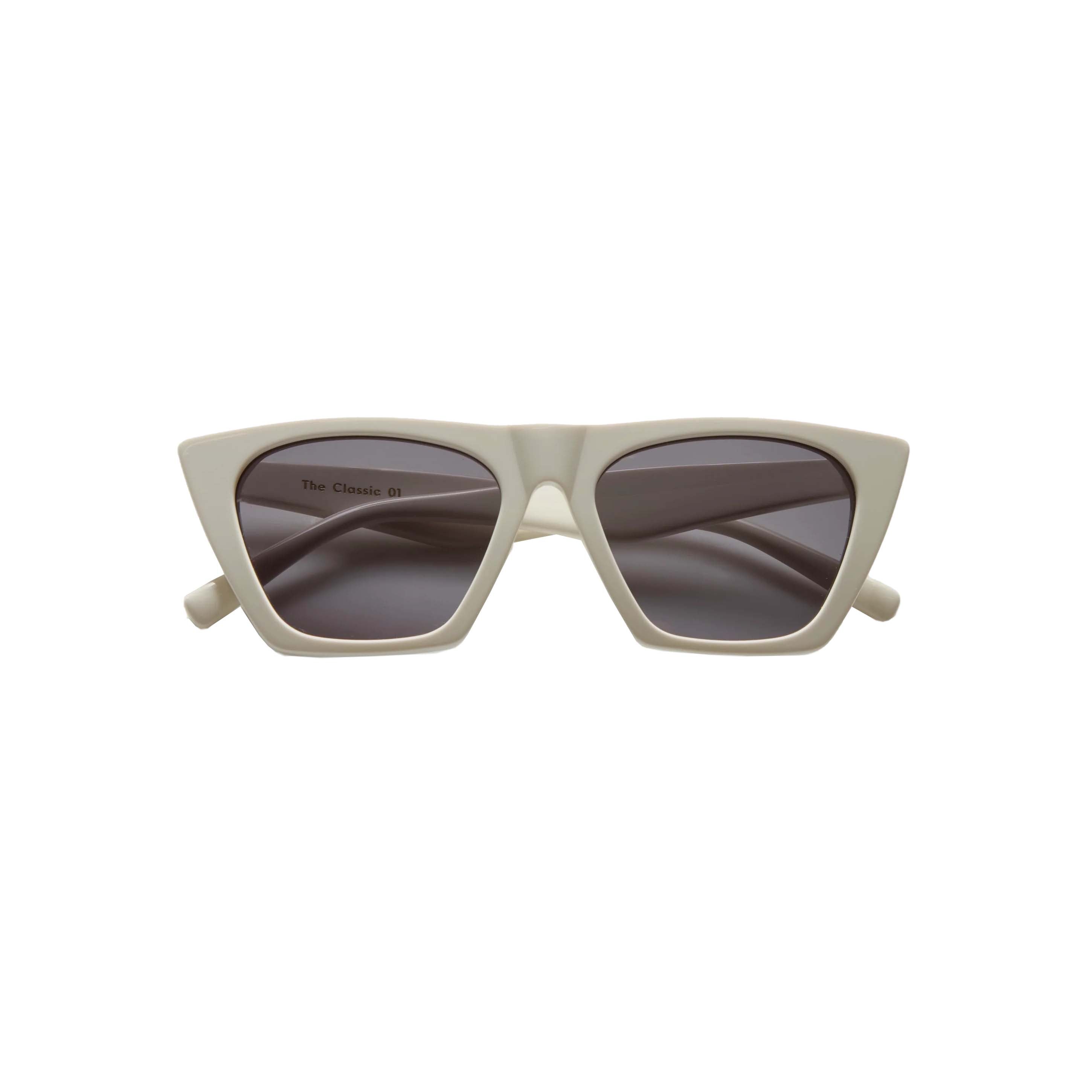 The Classic 01 Sunglasses White