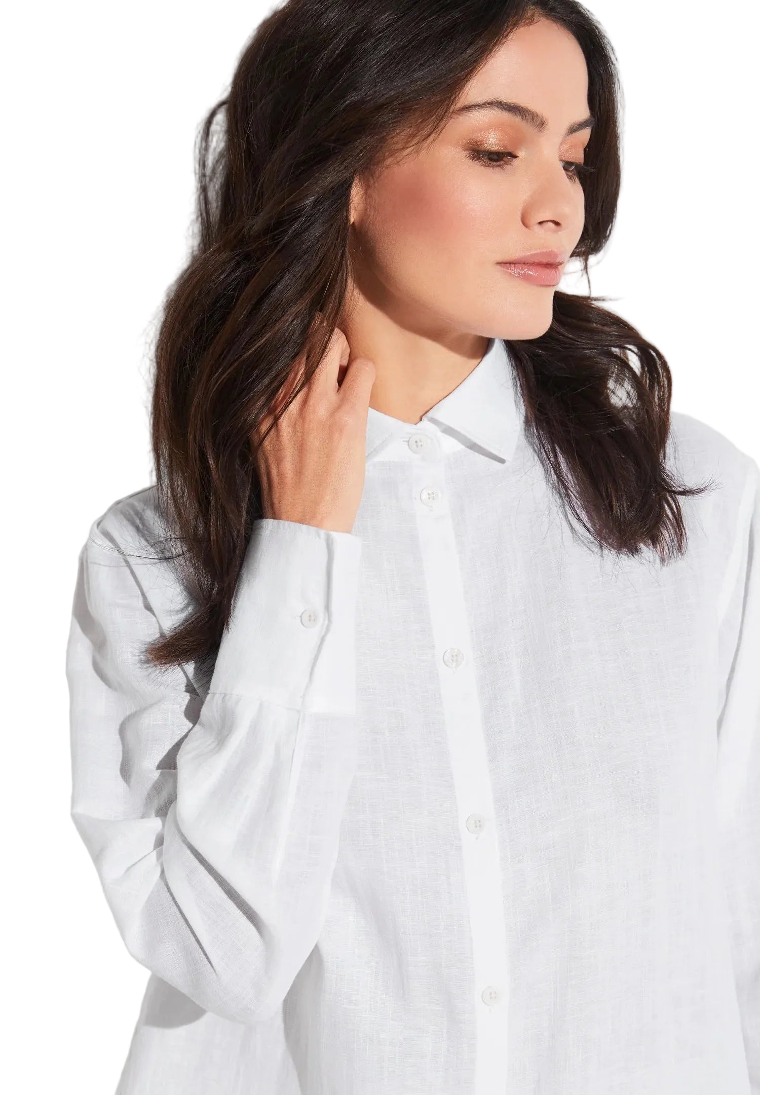 Button Front Shirt Long Sleeve