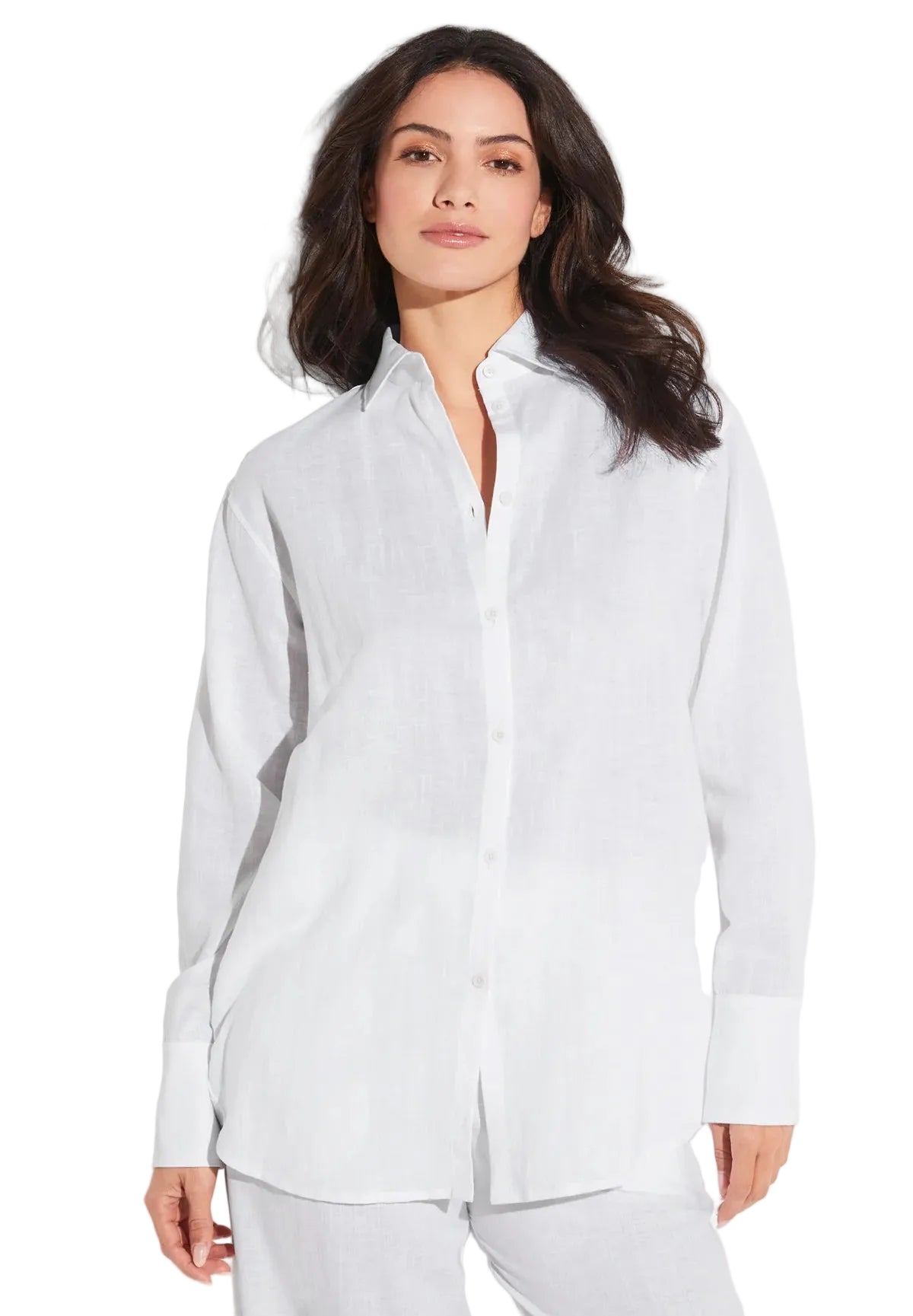Button Front Shirt Long Sleeve