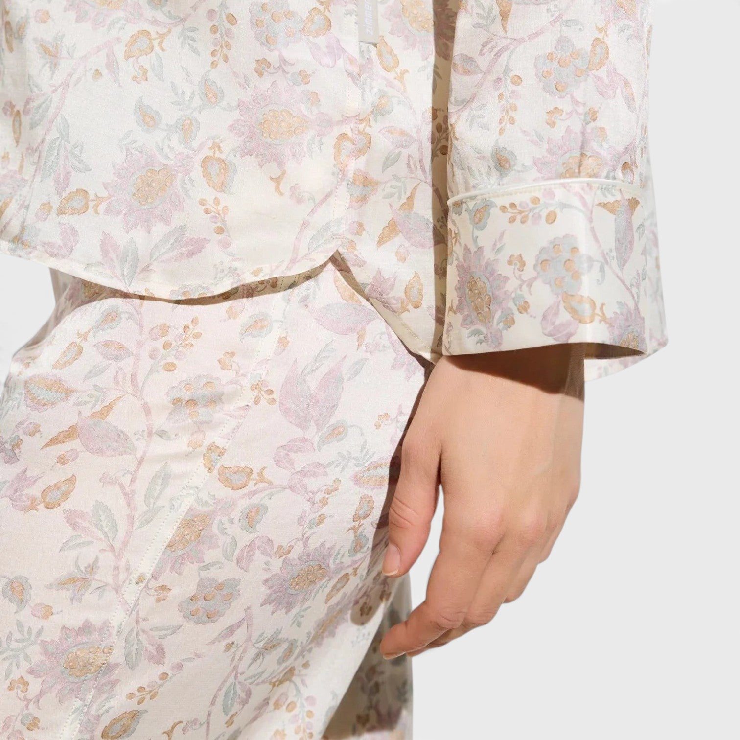 Pyjama Long Set Paisley Small