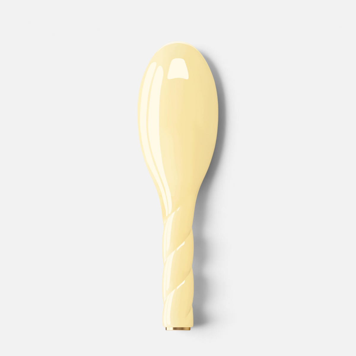 Shop Rescue Spa N.01 Petite Universal Hair Brush in ivory with a twisted handle and natural boar bristles