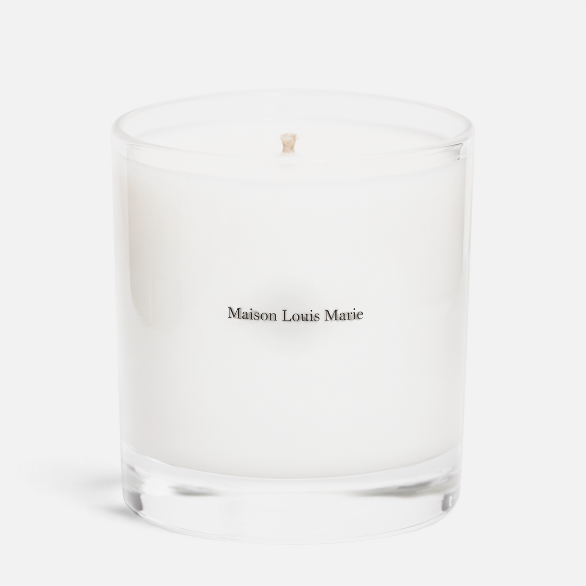 Shop Rescue Spa No.13 Nouvelle Vague candle in a clear glass jar with white wax and Maison Louis Marie branding