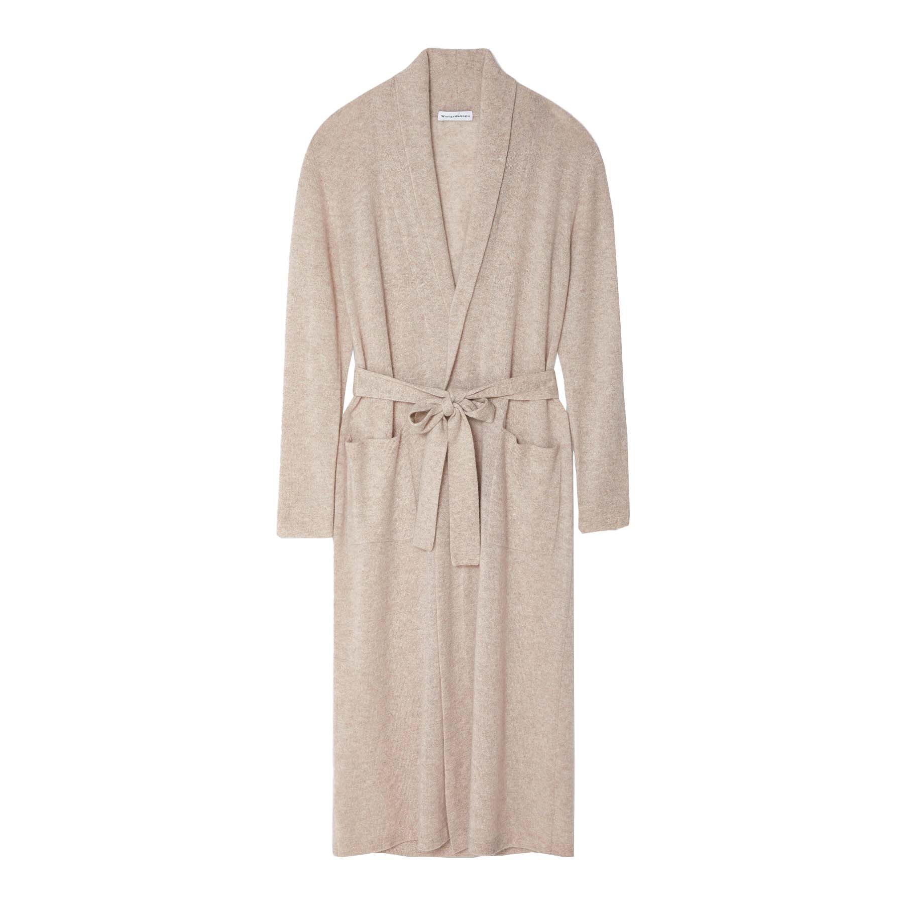 Cashmere Long Robe Sandwisp Heather