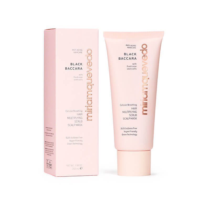 Black Baccara Cellular Breathing Hair Multiplying Scrub Scalp Mask