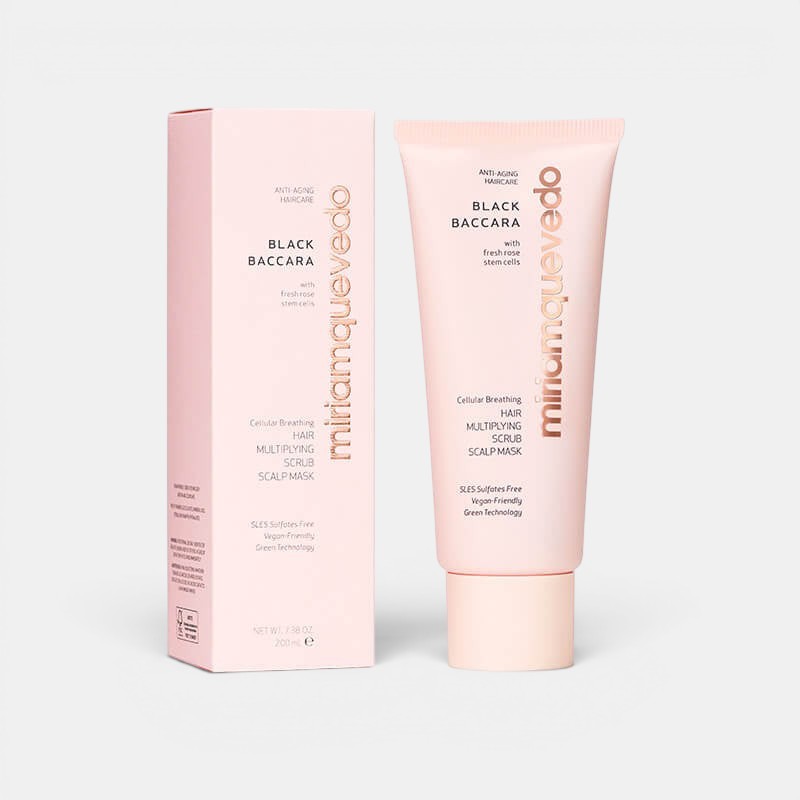 Black Baccara Cellular Breathing Hair Multiplying Scrub Scalp Mask