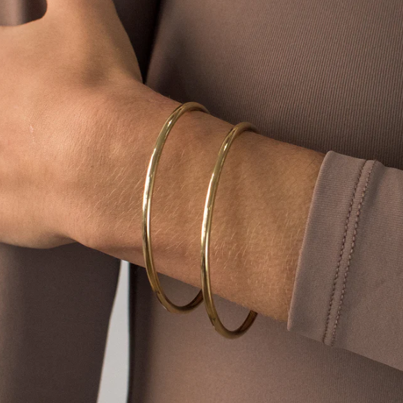 Dane Bangle Set- Gold