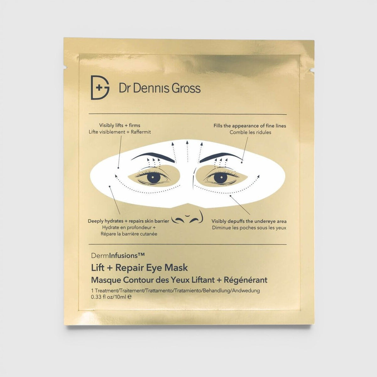 DermInfusions Lift + Repair Eye Mask