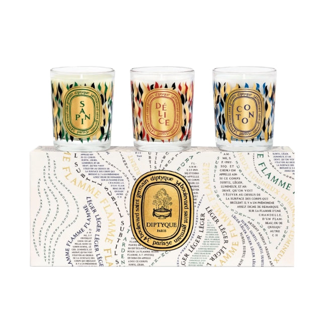 Diptyque Set of Holiday Mini Candles – Shop Rescue Spa