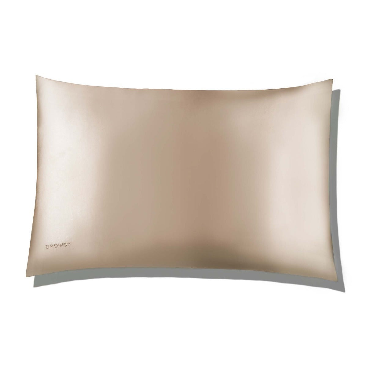 Dusty Gold Queen-Sized Silk Pillowcase