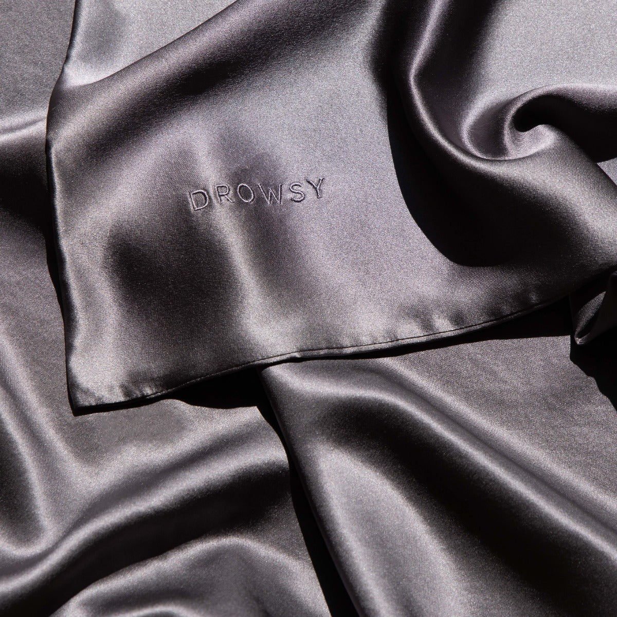 Moonlight Shadow Queen-Sized Silk Pillowcase