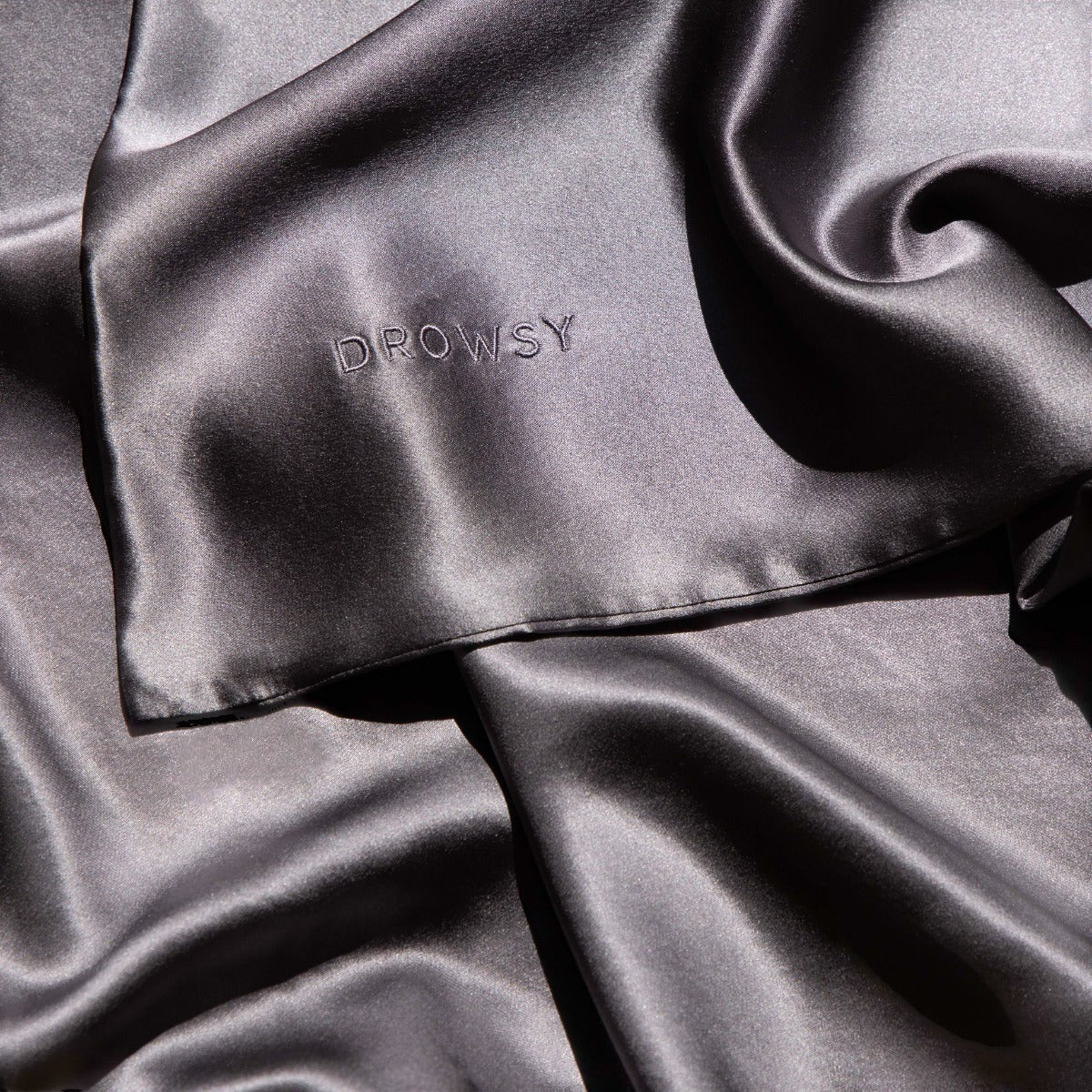 Moonlight Shadow Queen-Sized Silk Pillowcase