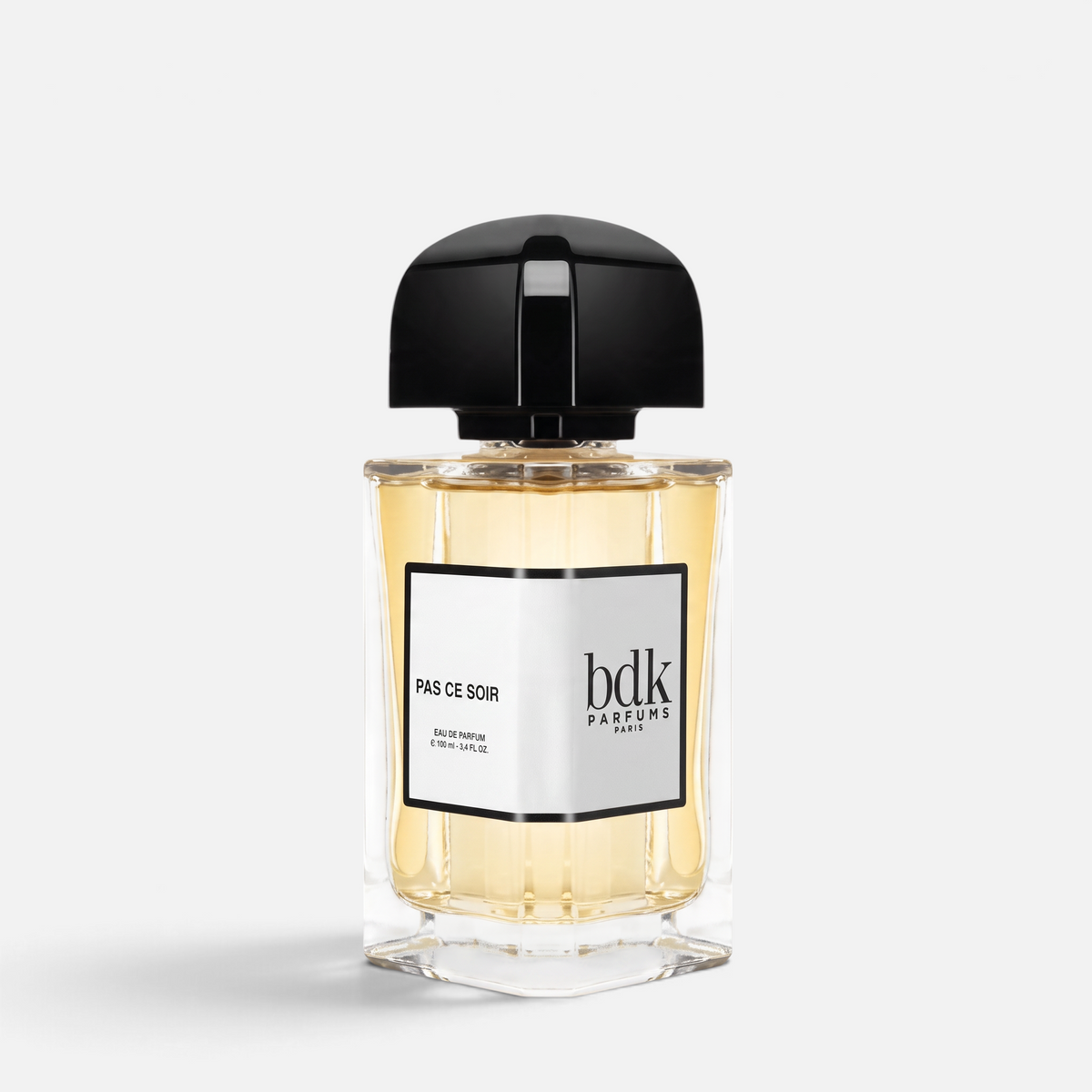 Shop Rescue Spa Pas Ce Soir eau de parfum in a clear glass bottle with a black cap, 100ml size.