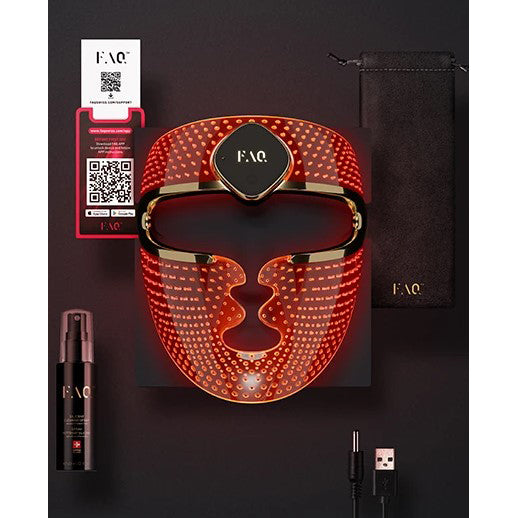 FAQ 202 Anti-aging Silicone LED Face Mask