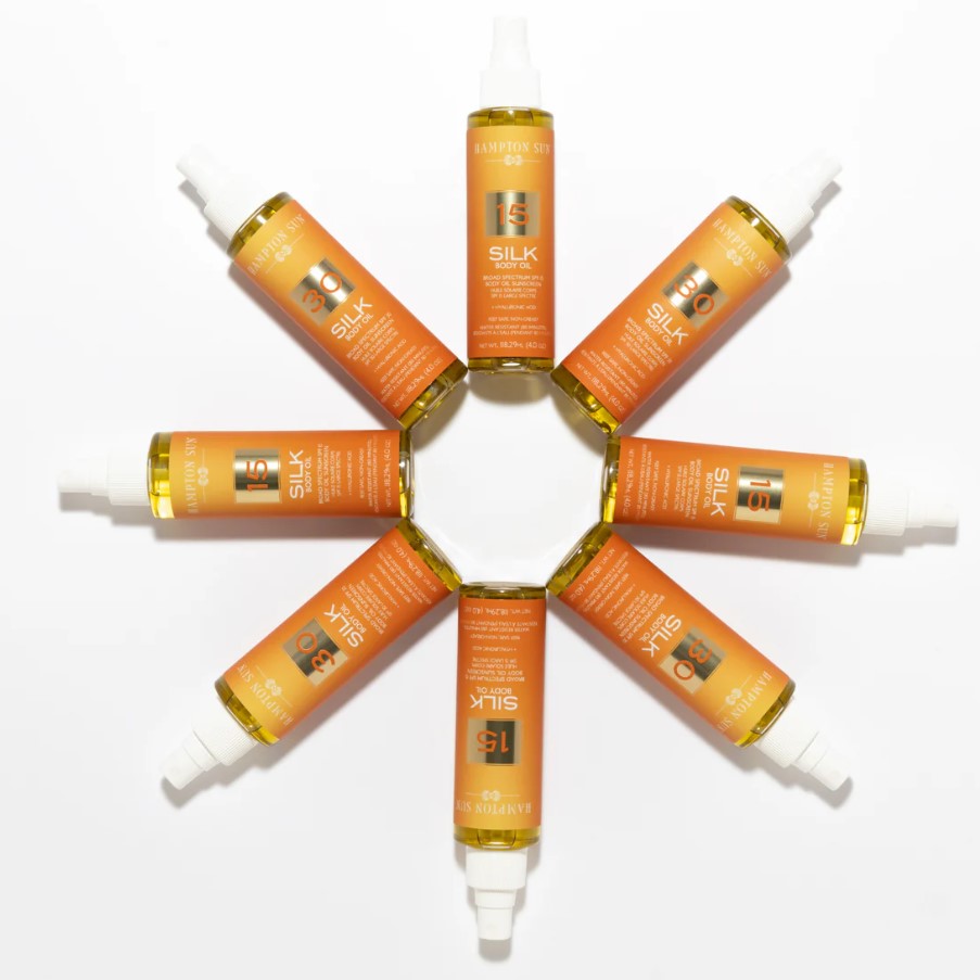 SPF 15 Silk Body Oil