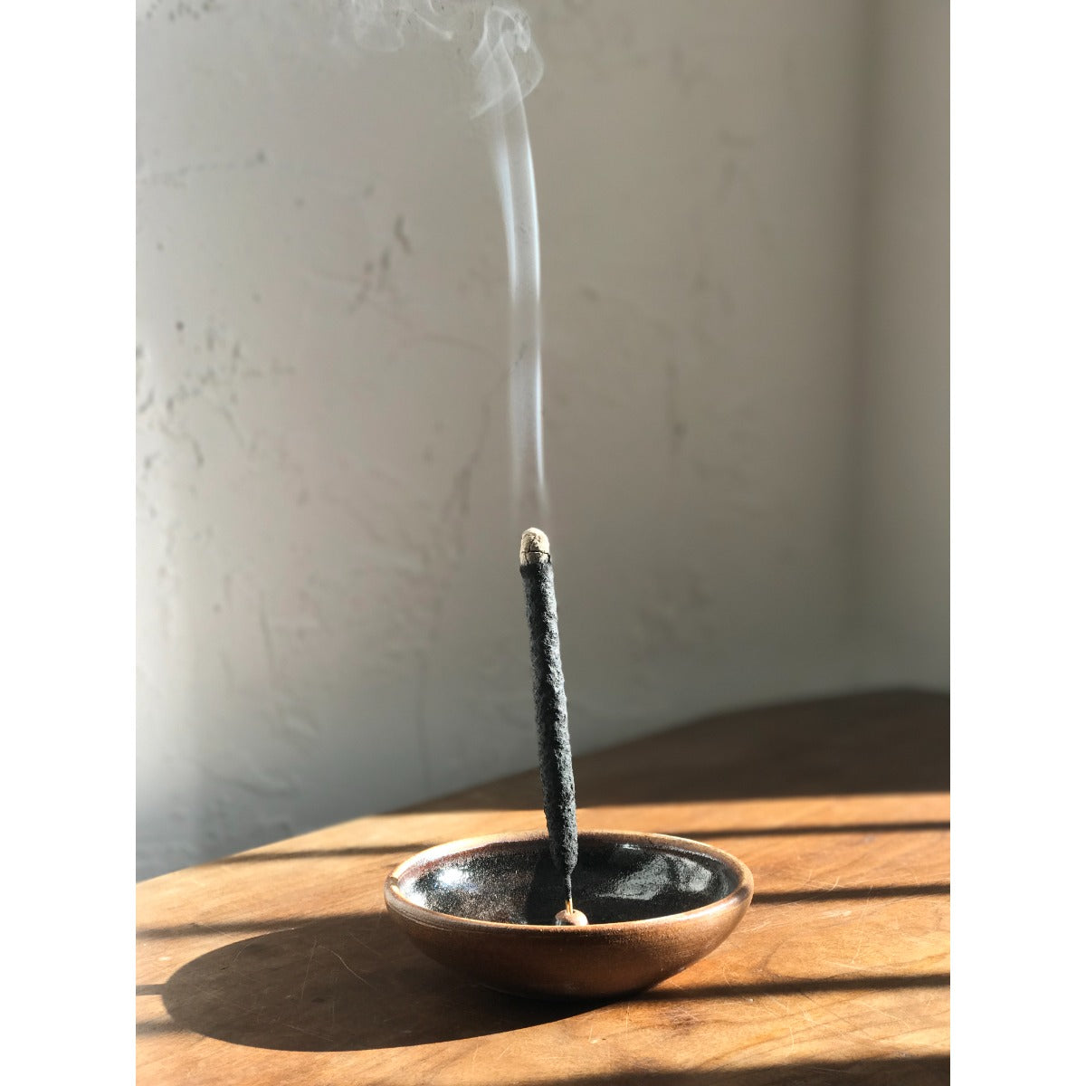 Black Stoneware Holder