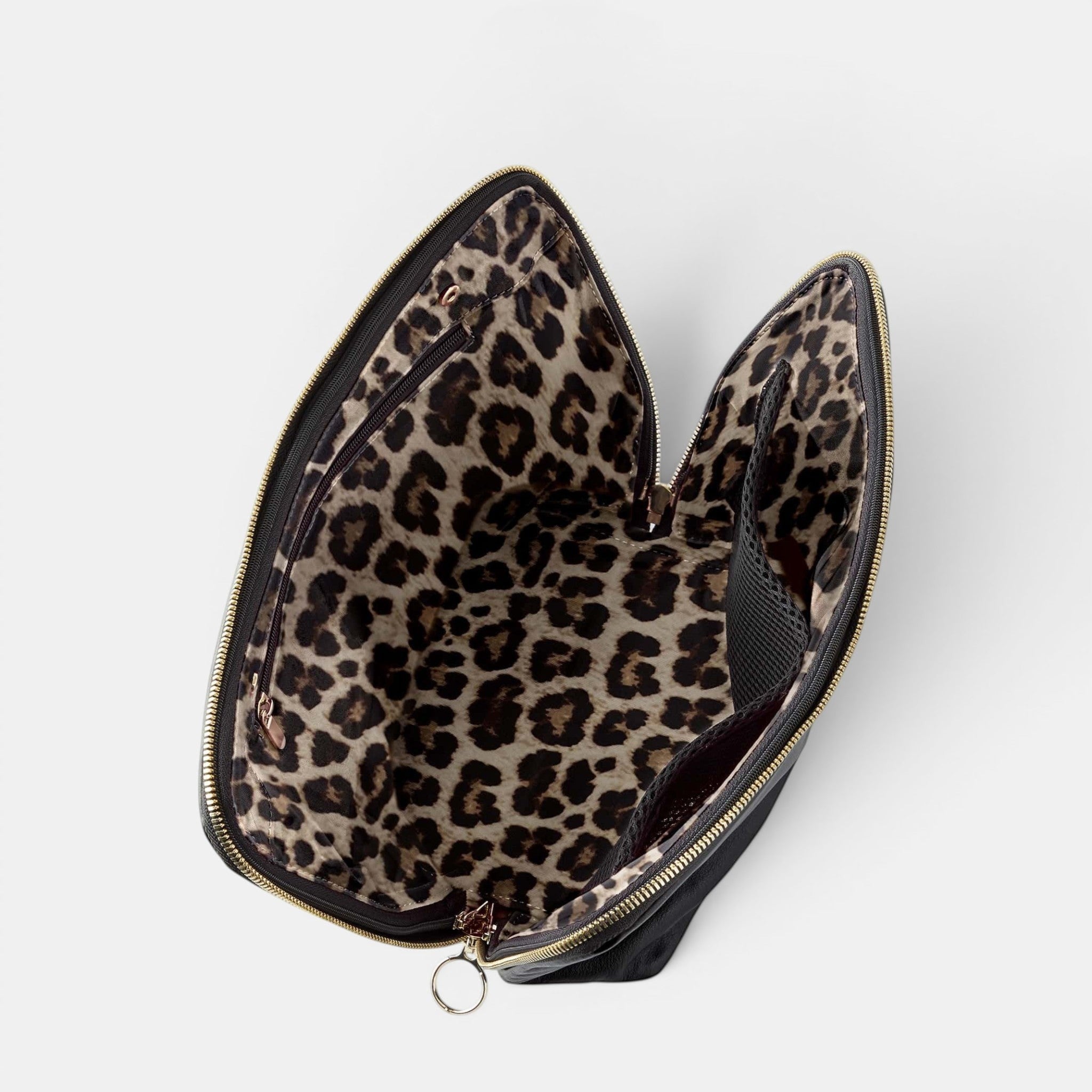 Signature Makeup Bag - Leather