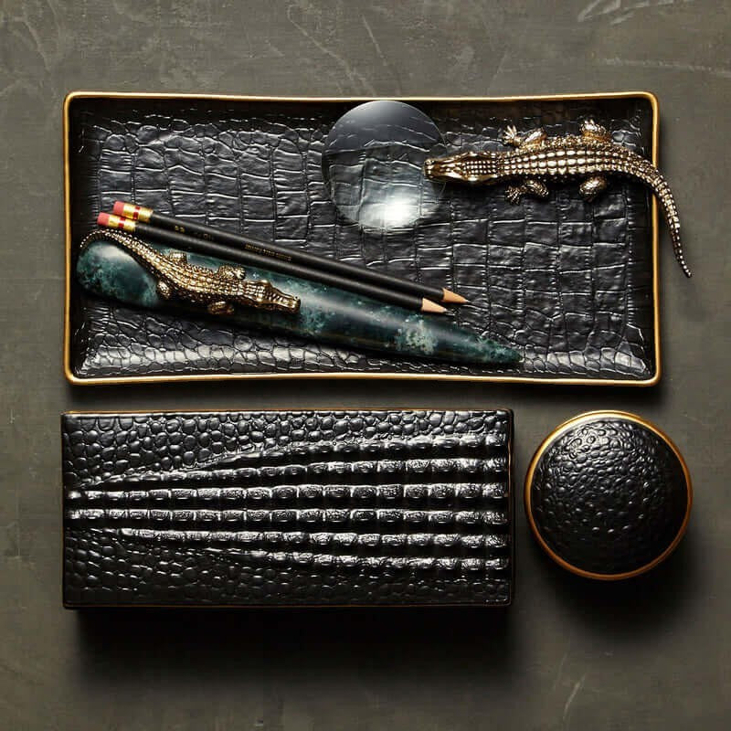Crocodile Rectangular Tray