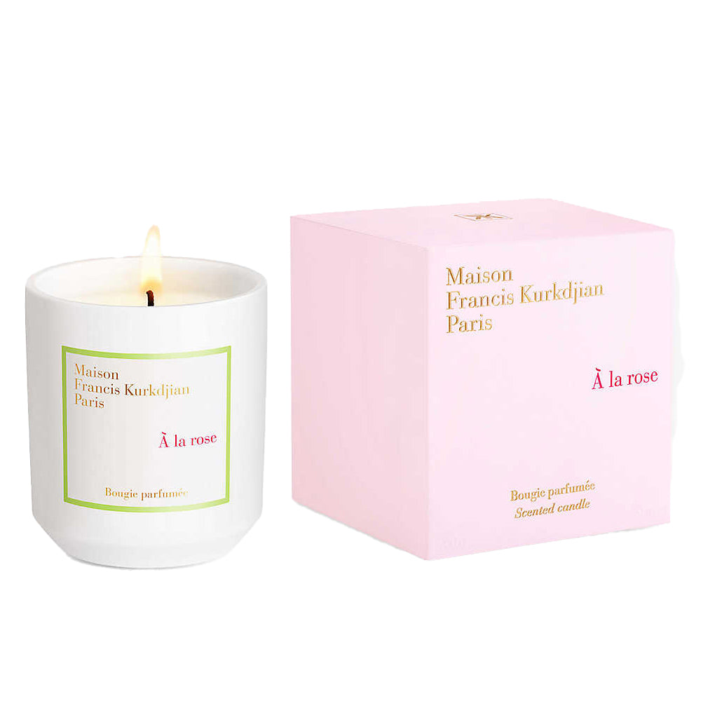 A La Rose Scented Candle