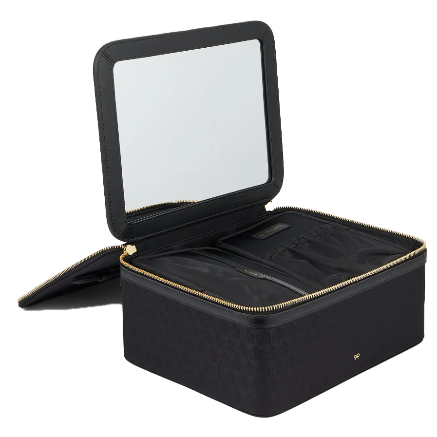 Mirror Vanity in Black AH Logo Nylon