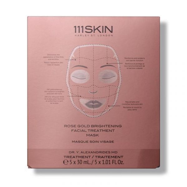 Rose Gold Brightening Facial Treatment Mask