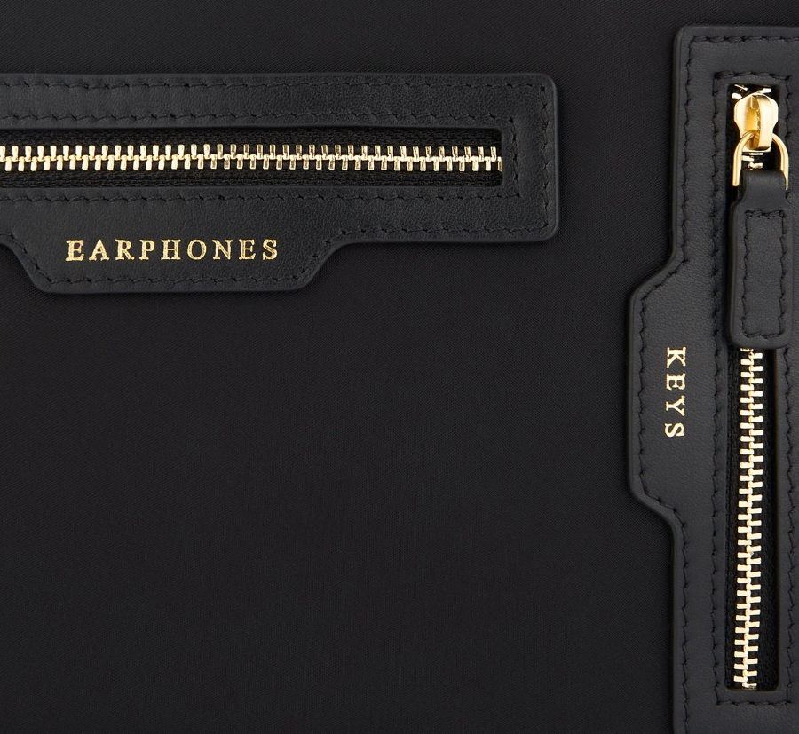 Crossbody Trio in Black ECONYL® regenerated Nylon