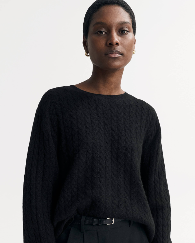 Oversize Cable Black