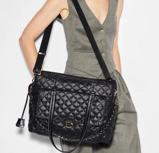 Crosby Lock Tote - Black