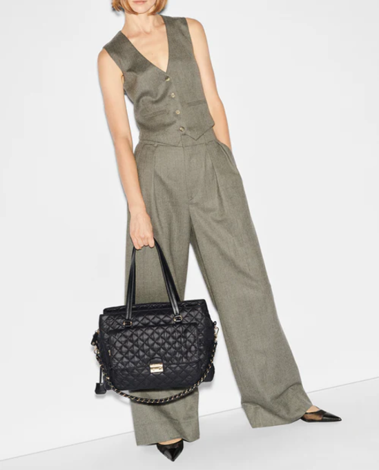 Crosby Lock Tote - Black