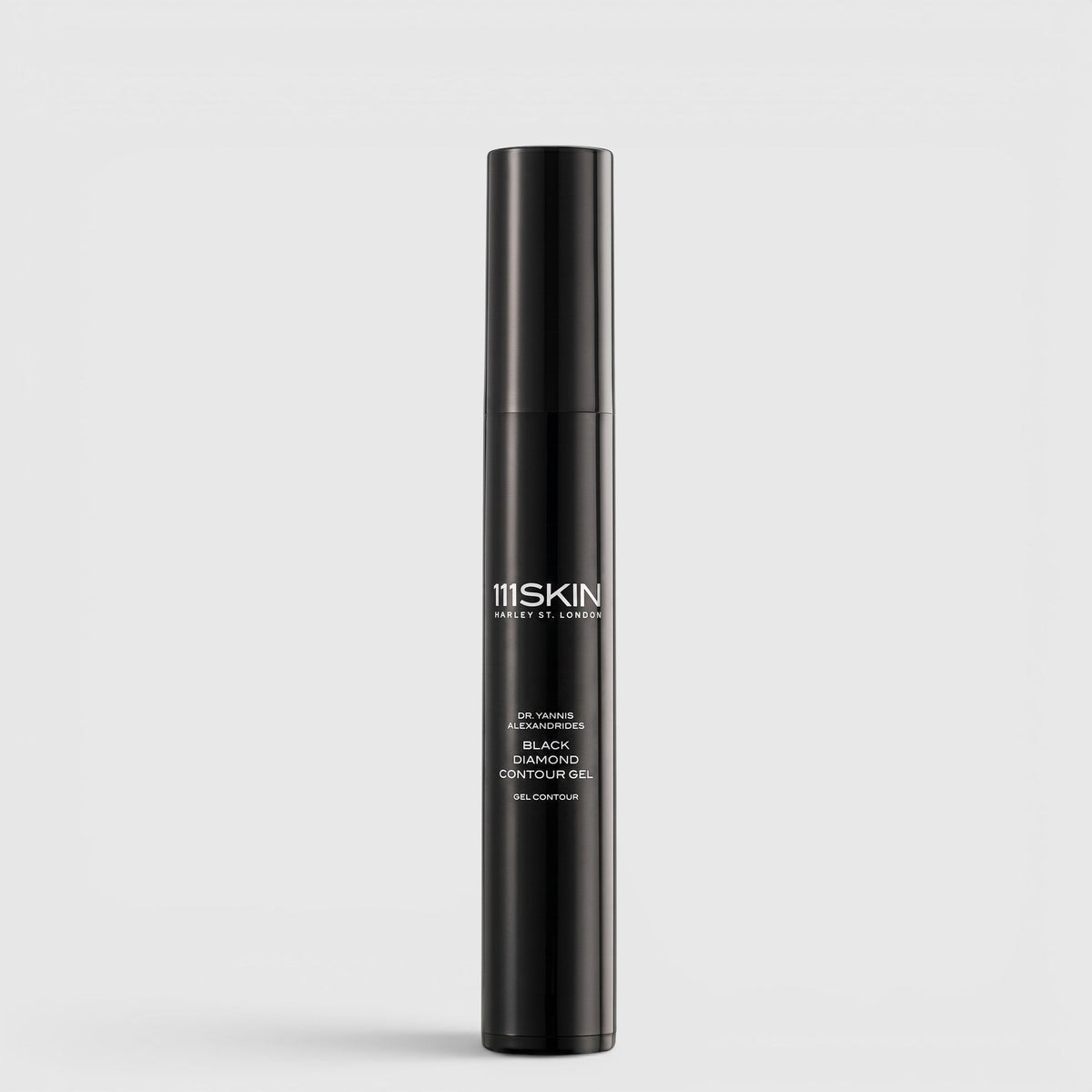 Shop Rescue Spa 111SKIN Black Diamond Contour Gel anti-ageing peptide treatment in a sleek black pump bottle.