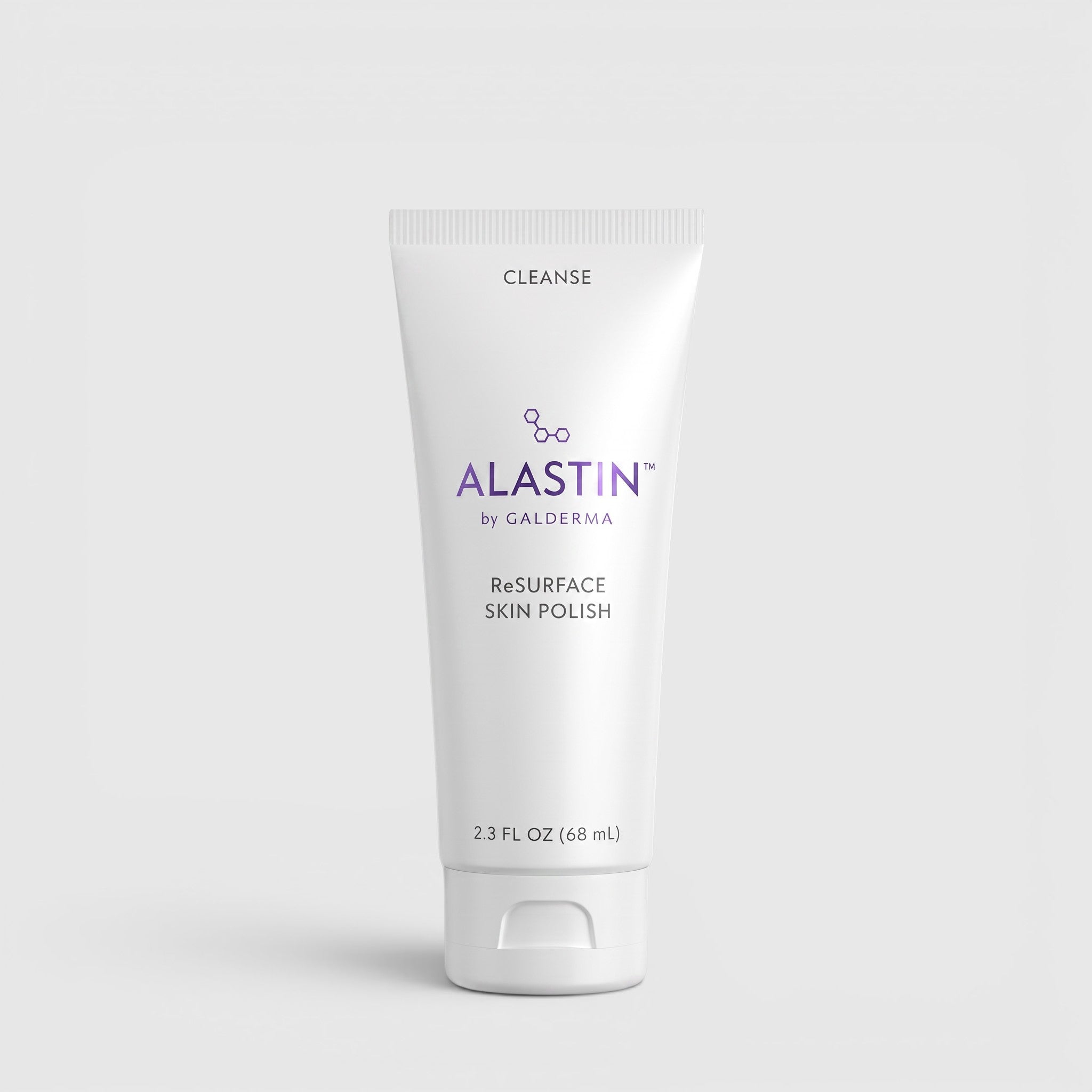 Shop Rescue Spa ALASTIN ReSURFACE Skin Polish exfoliating face cream in a white 68ml squeeze tube.