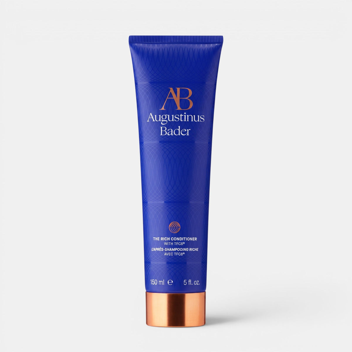 Shop Rescue Spa Augustinus Bader The Rich Conditioner in a blue 150ml tube with a metallic copper cap.