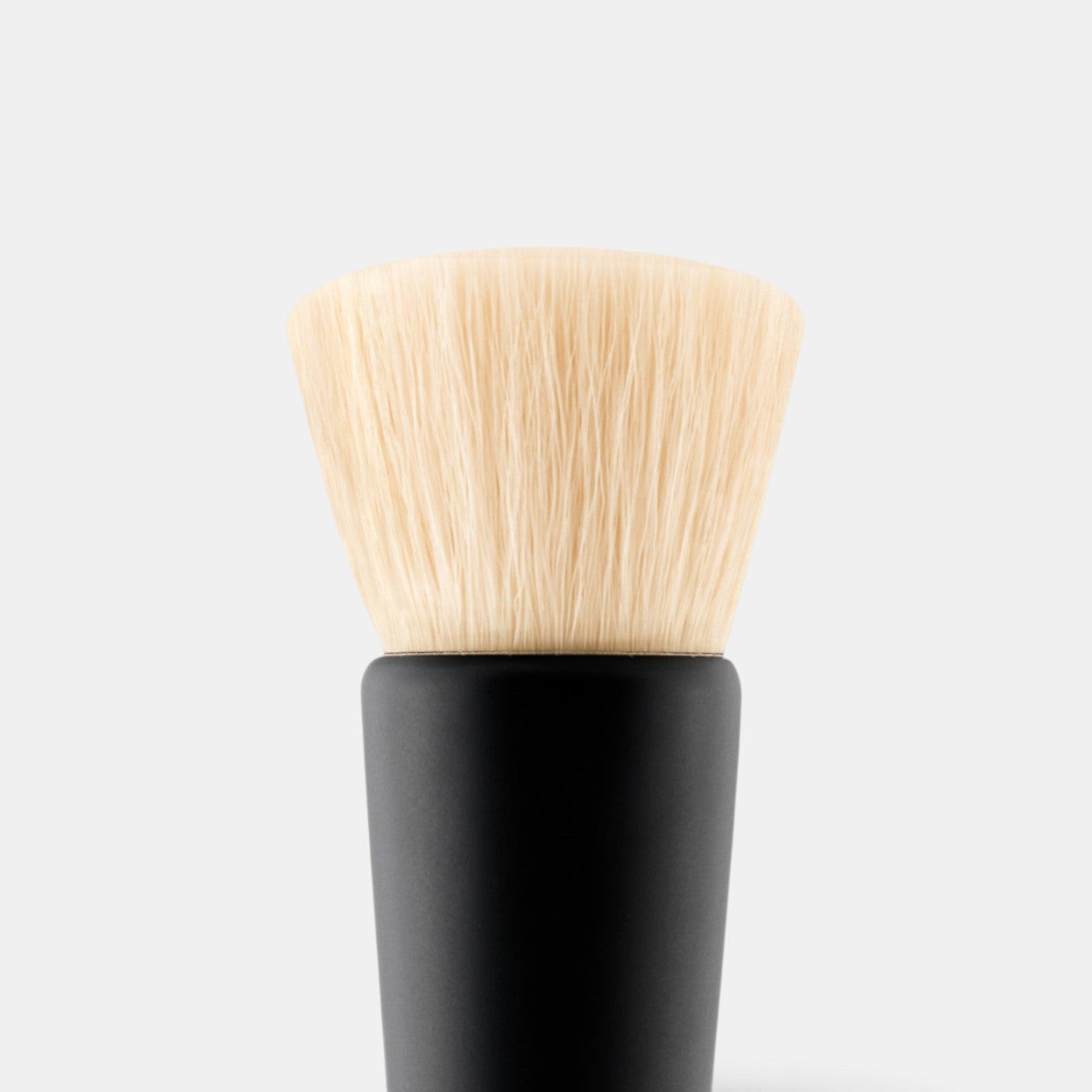 Shop Rescue Spa Blender Brush with soft cruelty-free nylon bristles and a black lacquered hardwood birch handle.