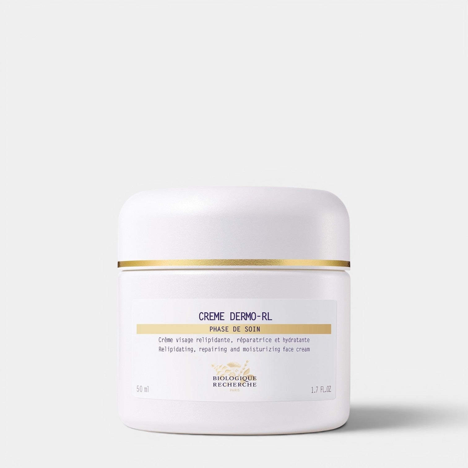 Shop Rescue Spa Biologique Recherche Creme Dermo-RL deep repairing moisturizer jar for dry and lipid-deficient skin.