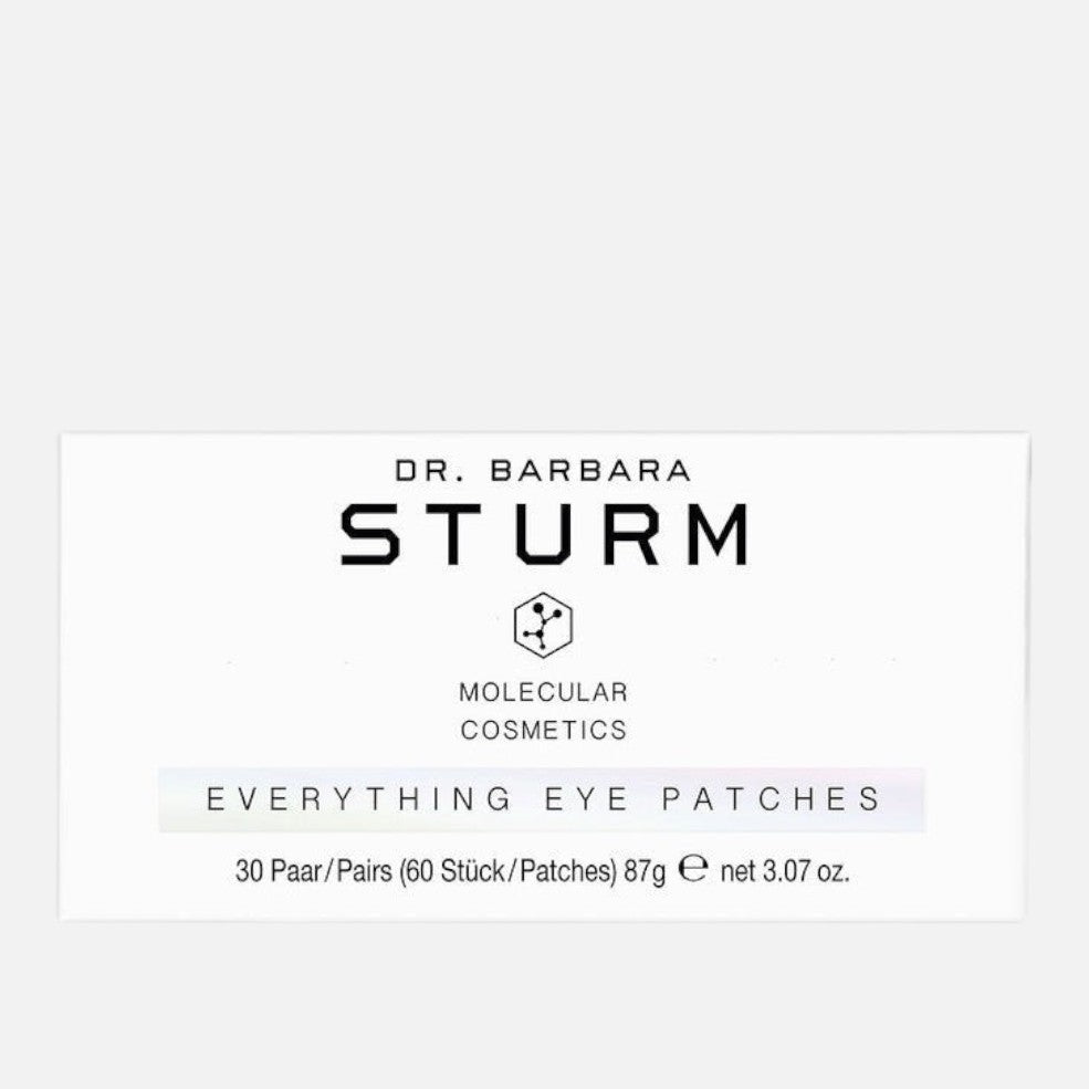 Shop Rescue Spa Dr. Barbara Sturm Everything Eye Patches box containing 30 pairs of hydrating under-eye treatment masks.