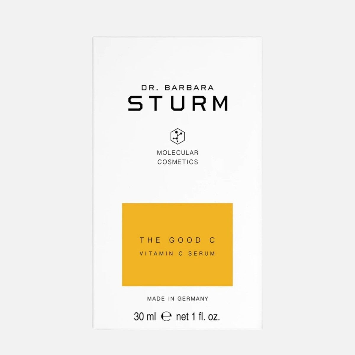 Shop Rescue Spa Dr. Barbara Sturm The Good C Vitamin C Serum in a white box with a yellow label.