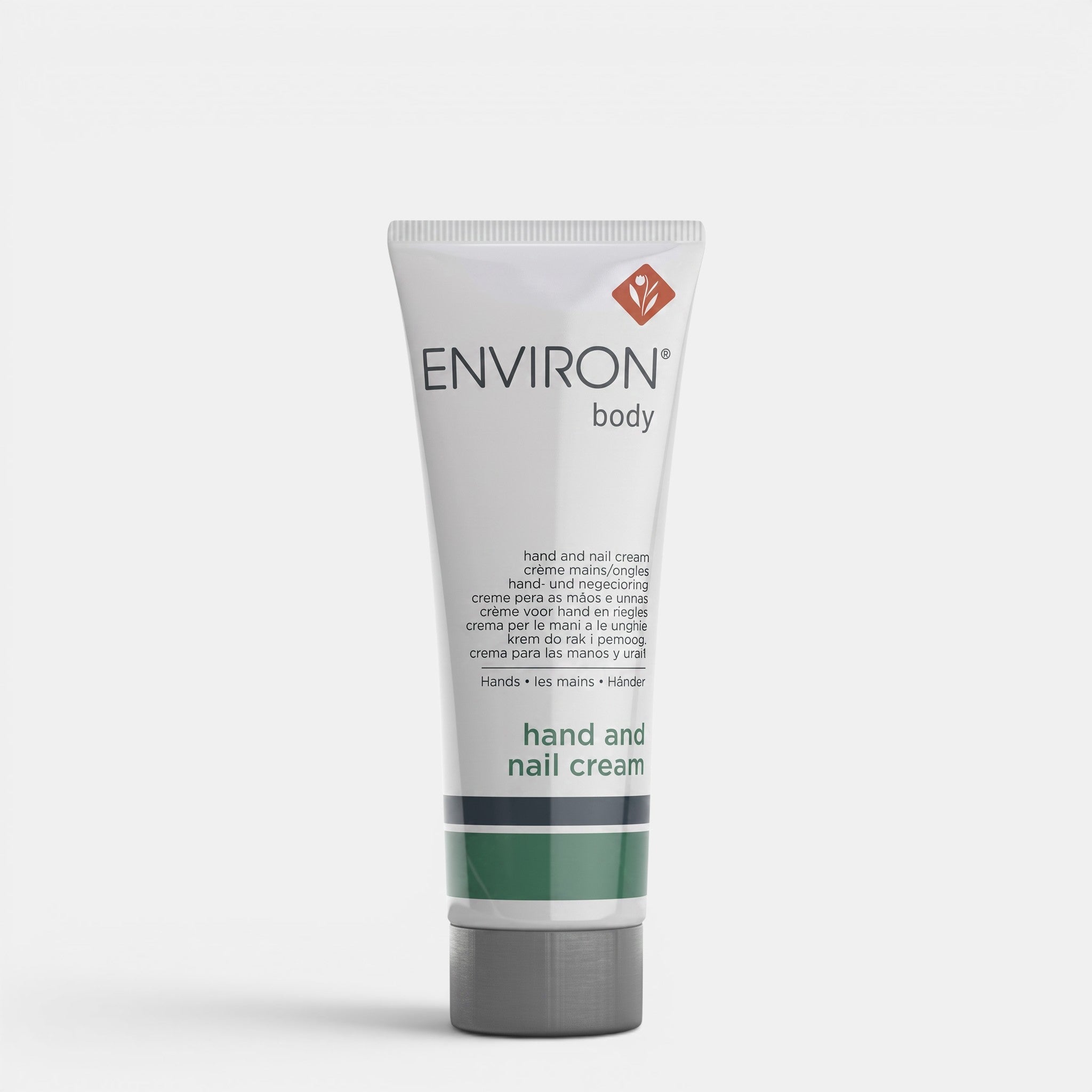 Shop Rescue Spa Environ Hand & Nail Cream tube with cucumber extract and vitamin E for anti-aging and hydration.