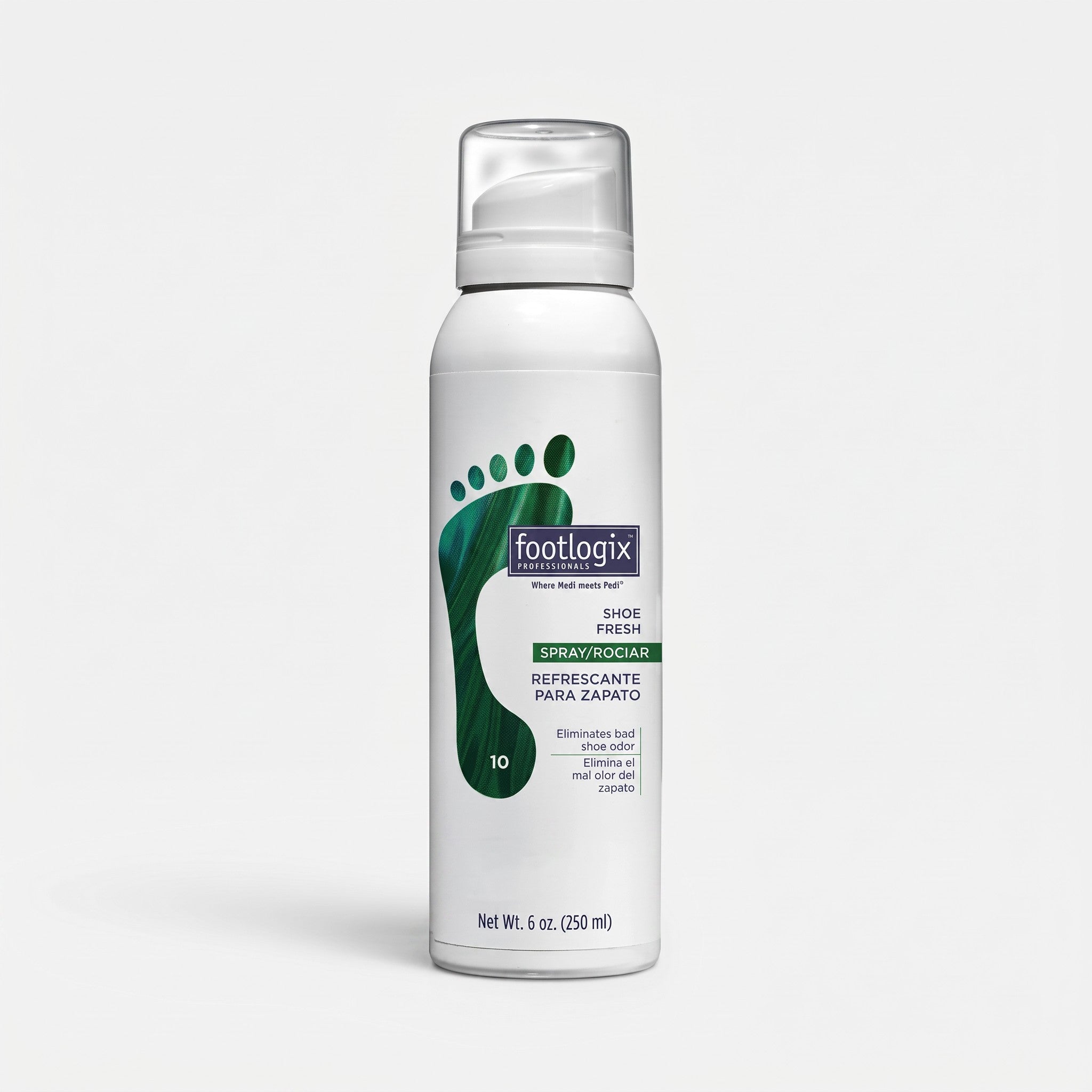 Shop Rescue Spa Footlogix Shoe Fresh spray bottle for eliminating odors in footwear and athletic gear
