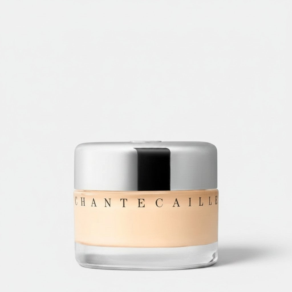 Shop Rescue Spa Chantecaille Future Skin Gel Foundation in a light beige shade with a silver cap.