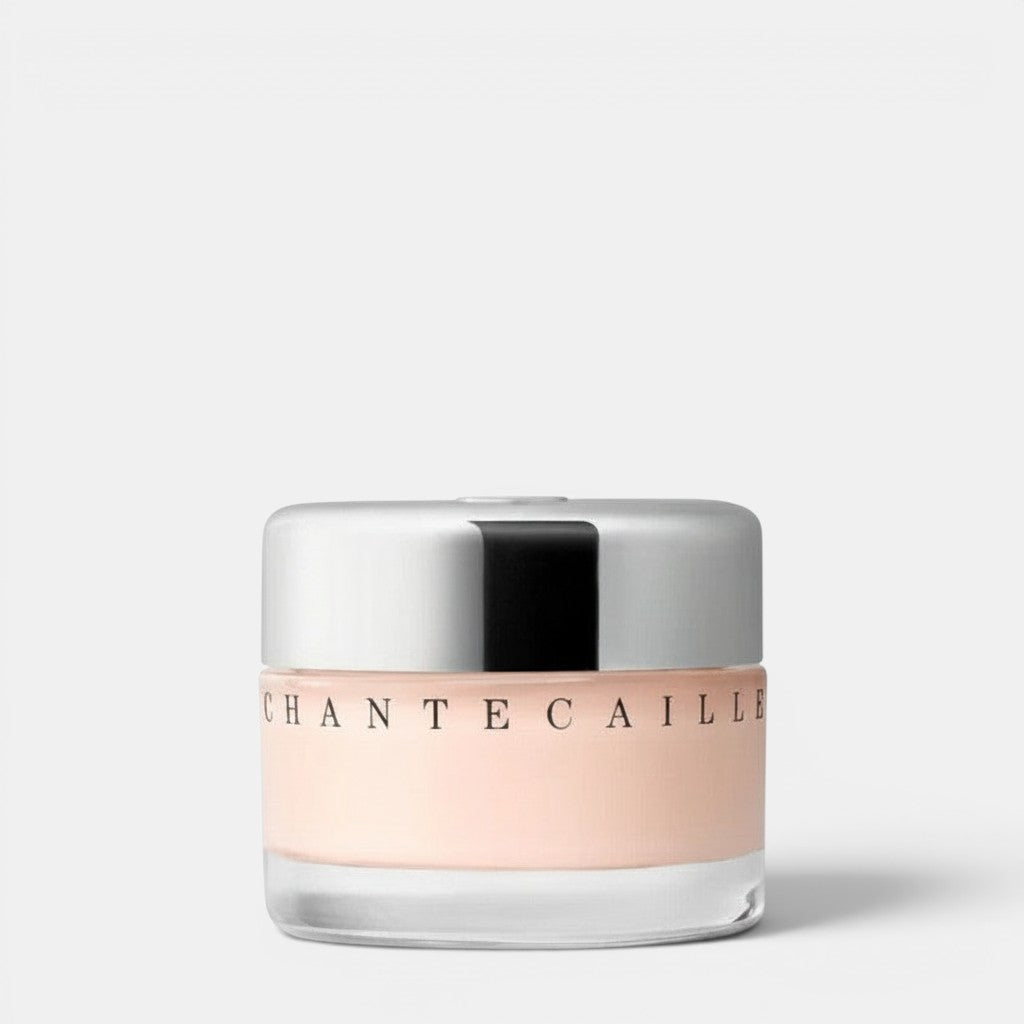 Shop Rescue Spa Chantecaille Future Skin Gel Foundation in a light peachy-pink shade with a silver lid.