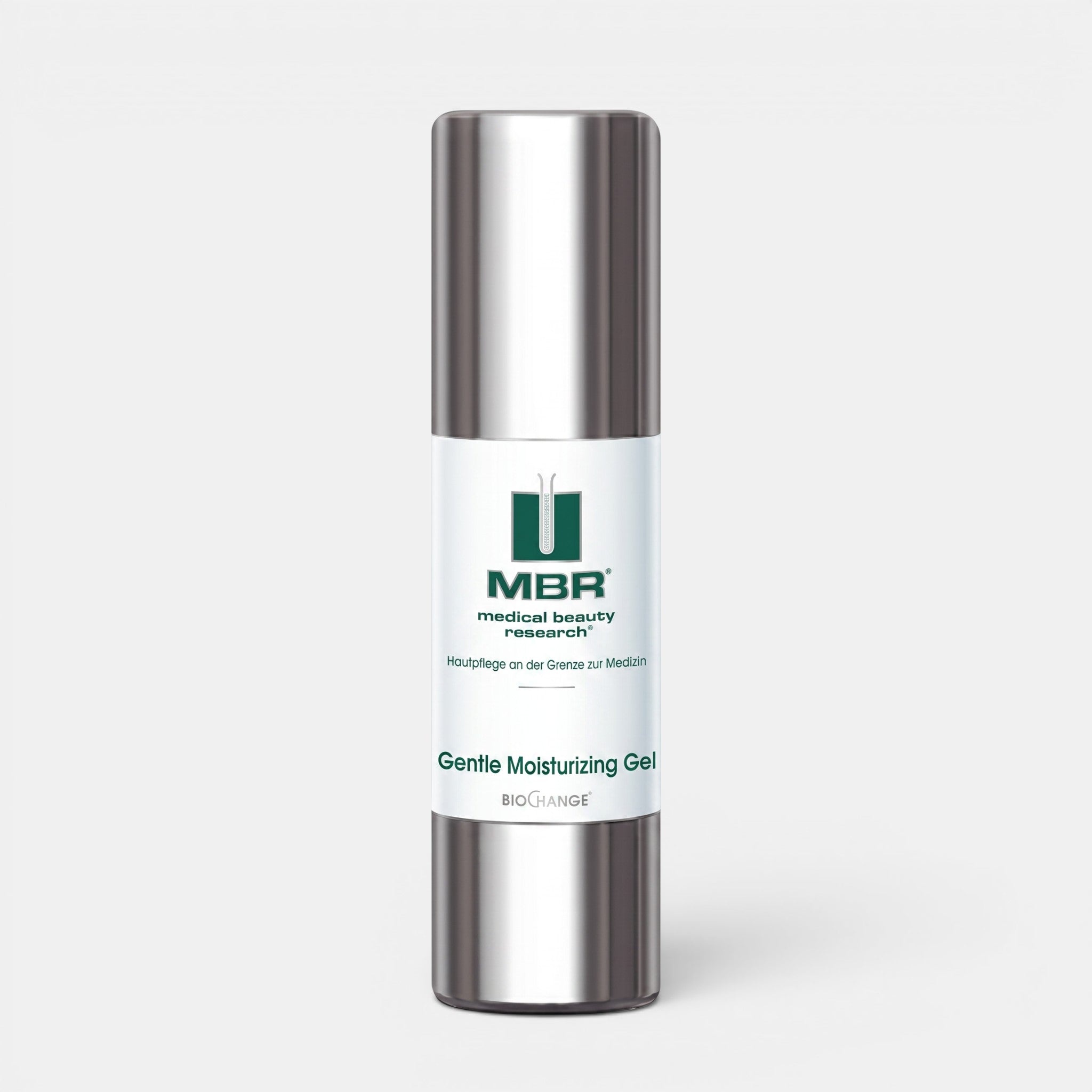 Shop Rescue Spa MBR Gentle Moisturizing Gel in a 30ml airless pump bottle for sensitive and acne-prone skin.