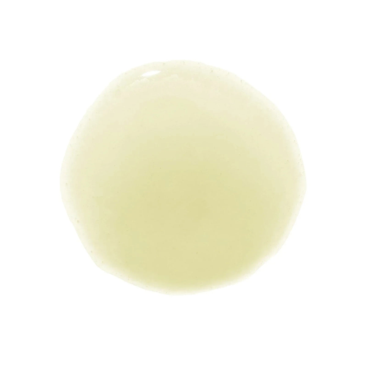 Shop Rescue Spa Holi (glow) Ageless Eye Serum showing a drop of the lightweight, translucent, pale yellow gel texture.