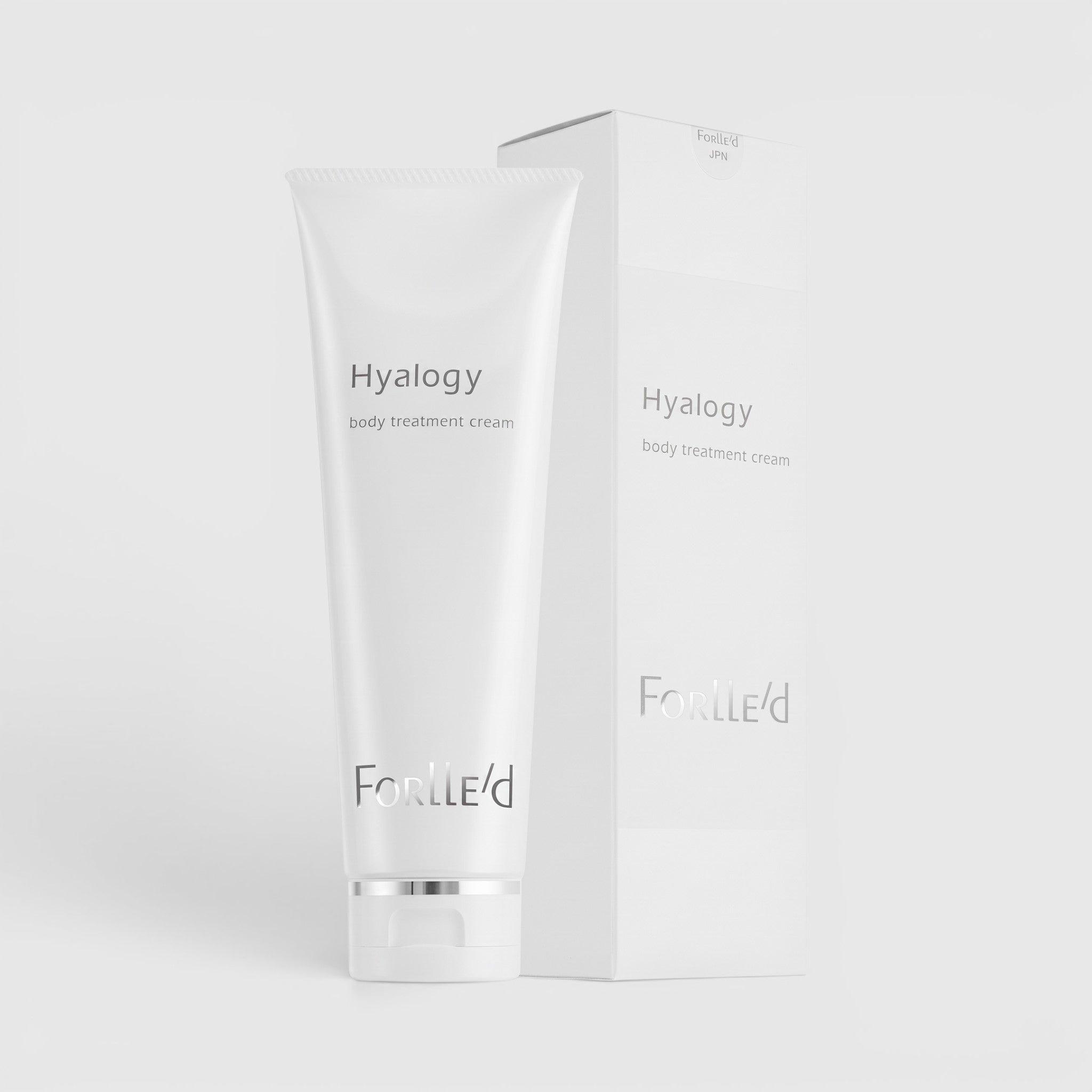 Shop Rescue Spa Hyalogy body treatment cream in a white tube and matching box for deep hydration and rejuvenation.
