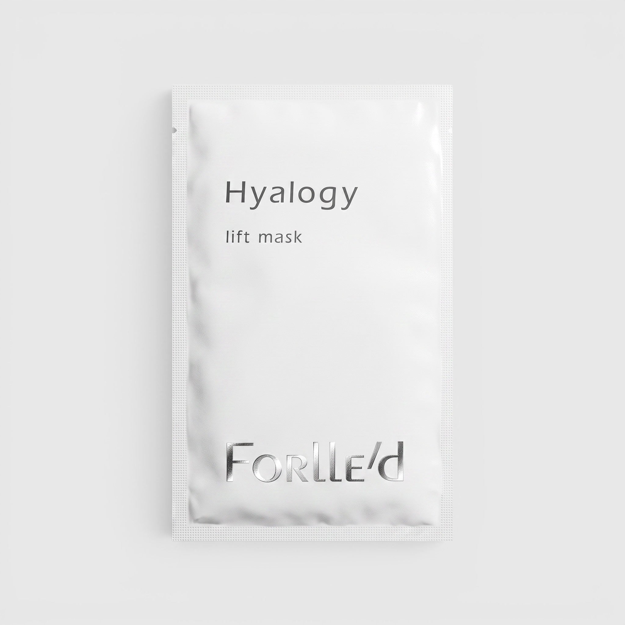 Shop Rescue Spa Hyalogy Lift mask single-use white facial treatment sachet for firming and anti-aging skin recovery.