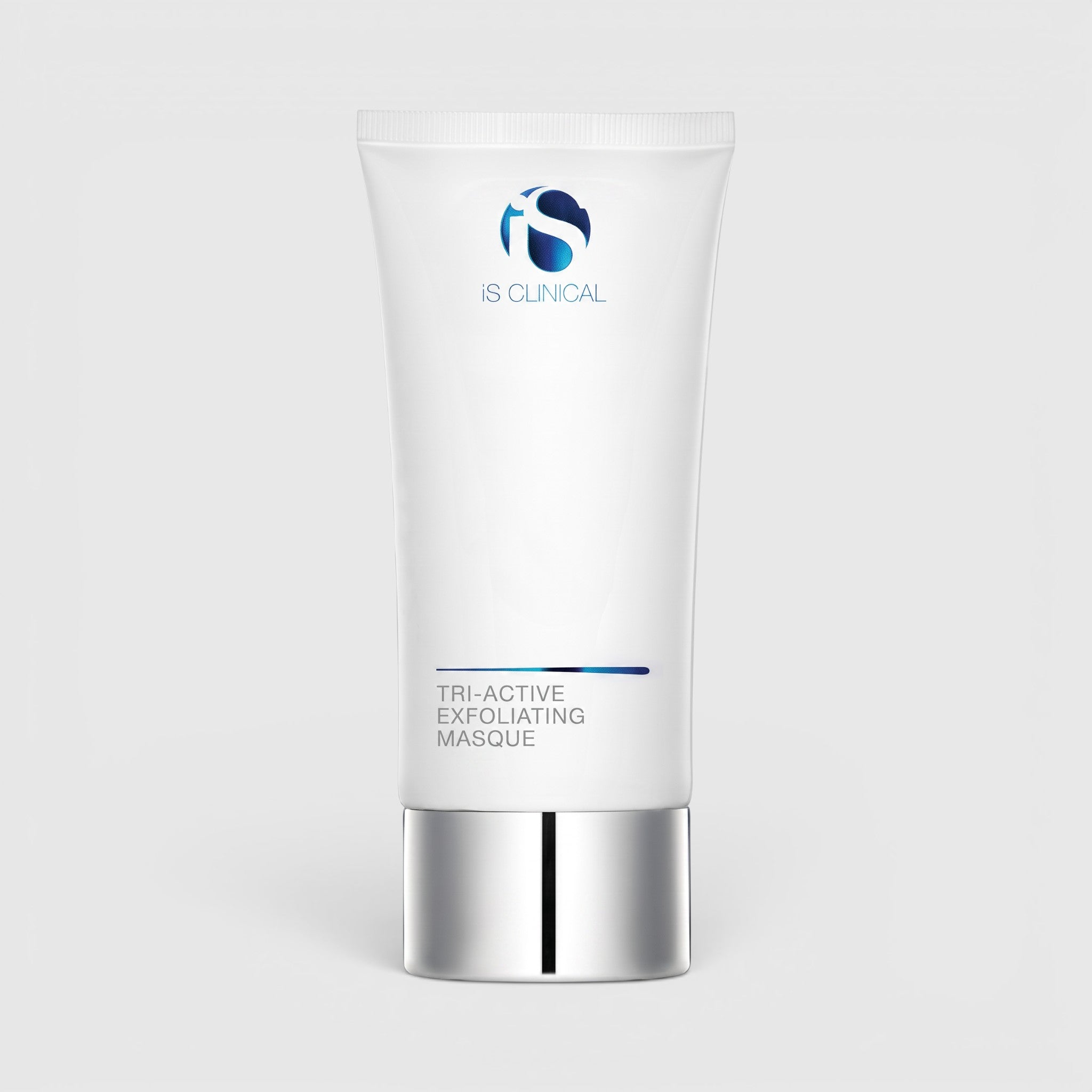 Shop Rescue Spa iS Clinical Tri-Active Exfoliating Masque in a white 120g tube for smoothing and brightening skin.