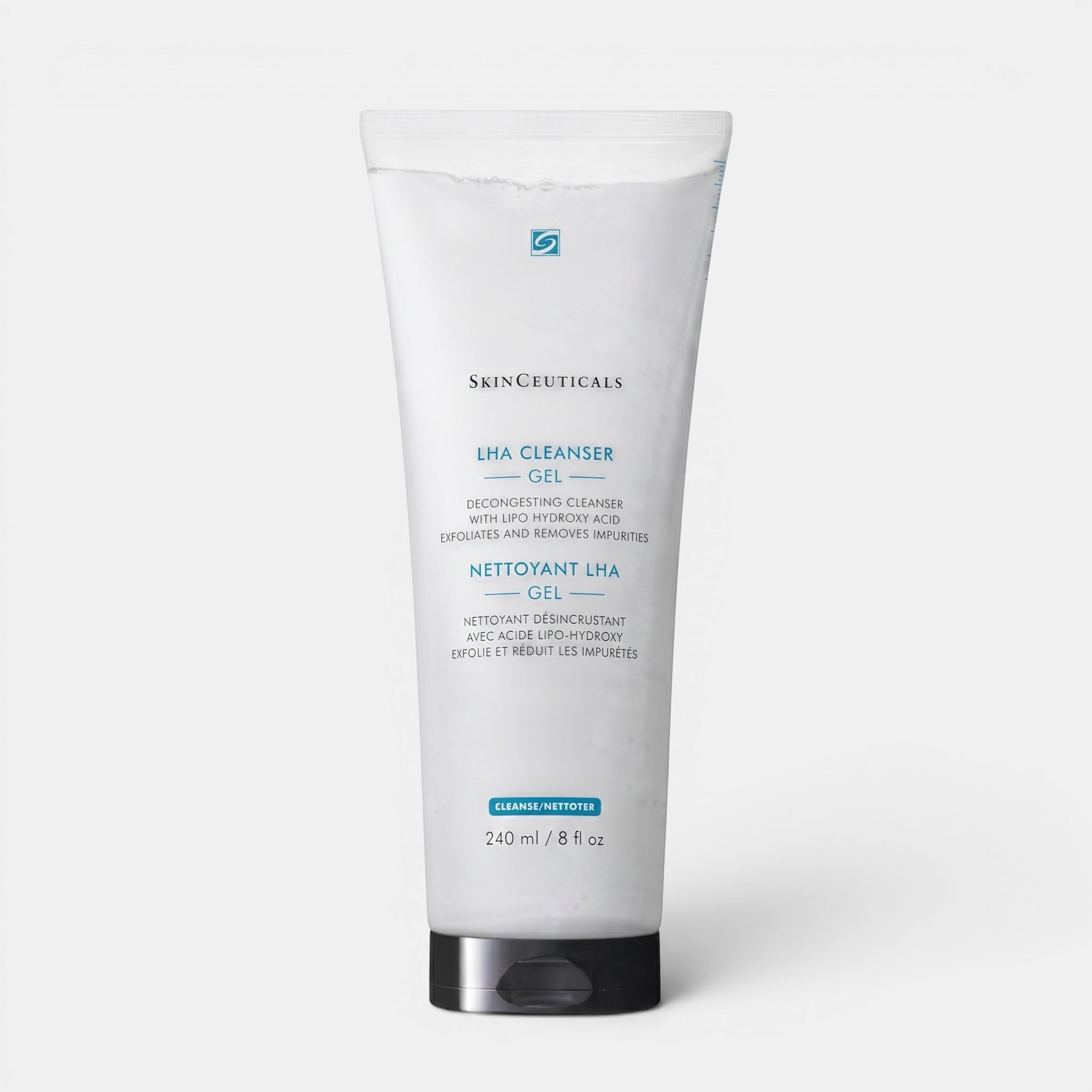 Shop Rescue Spa SkinCeuticals LHA Cleansing Gel 240ml tube for acne-prone and aging skin