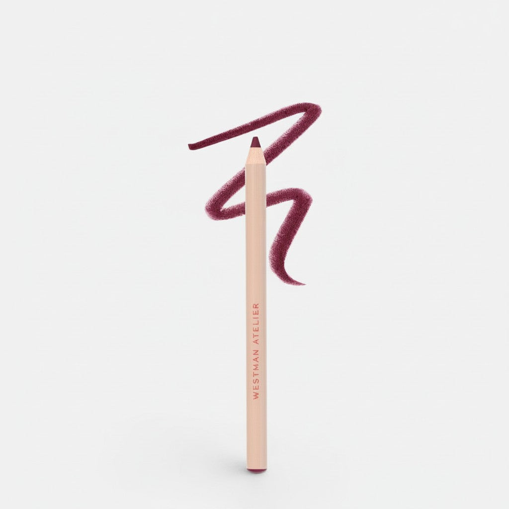 Shop Rescue Spa Lip Shape Lip Liner in a deep wine shade with a smooth creamy texture and precise application